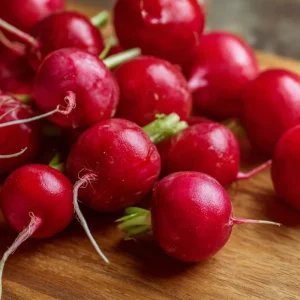 Cherry Belle Radish Seeds - 250 Heirloom Red Radishes for Gardens - Image 1