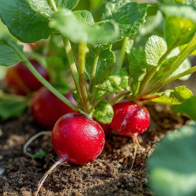 Cherry Belle Radish Seeds - 250 Heirloom Red Radishes for Gardens - Image 3