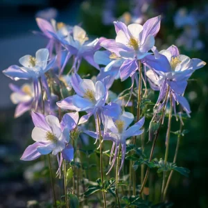 Colorado Blue Columbine Seeds - 100 Seeds, Pollinator Friendly Perennial Flower - Image 1