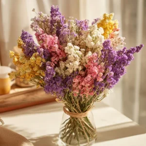 Colorful Statice Seeds Mix - Limonium Sinuatum - 50 Seed Packet - Fresh & Dried Flowers - Image 2
