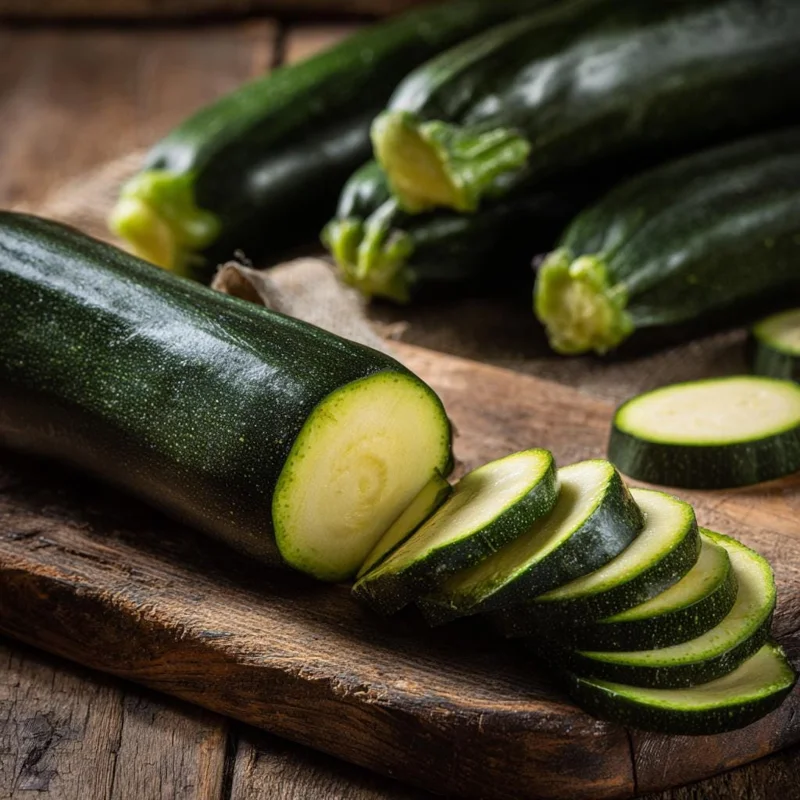Dark Green Zucchini Seeds - 25 Heirloom Summer Squash Seeds for Gardens - Image 2