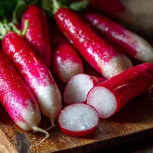French Breakfast Radish Seeds - 250 Heirloom Crisp Mild Radishes for Spring & Fall - Image 2
