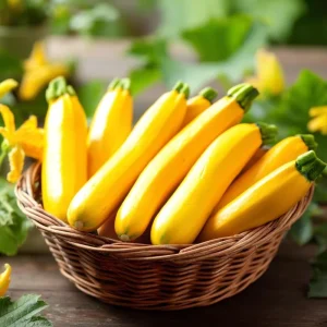 Golden Zucchini Squash Seeds - Heirloom Cucurbita pepo - 25 Seeds - Image 2