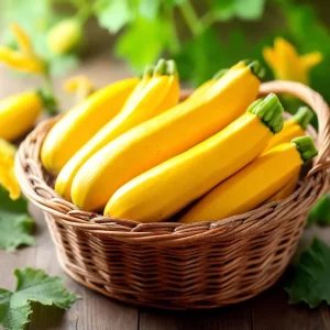 Golden Zucchini Squash Seeds - Heirloom Cucurbita pepo - 25 Seeds - Image 1