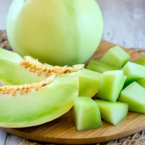 Green Flesh Honeydew Melon Seeds - Sweet, Juicy Melons for Garden & Container - 20 Seeds - Image 1