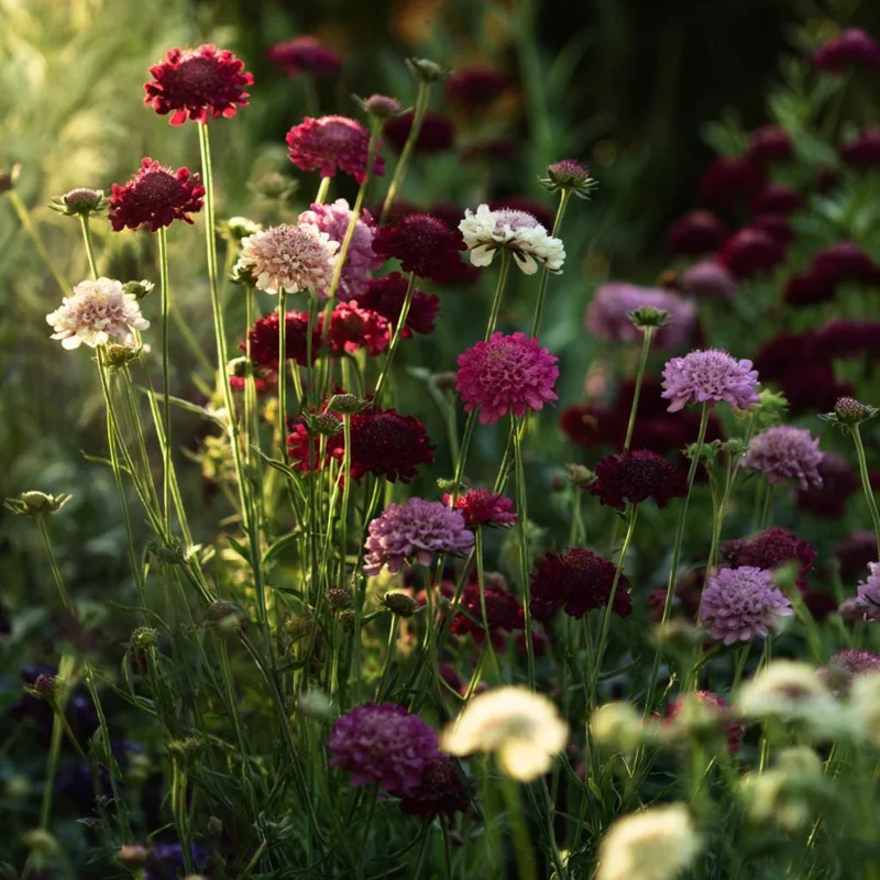 Imperial Pincushion Flower Seeds – 50 Heirloom Scabiosa Atropurpurea – Gardens & Cut Flowers - Image 5
