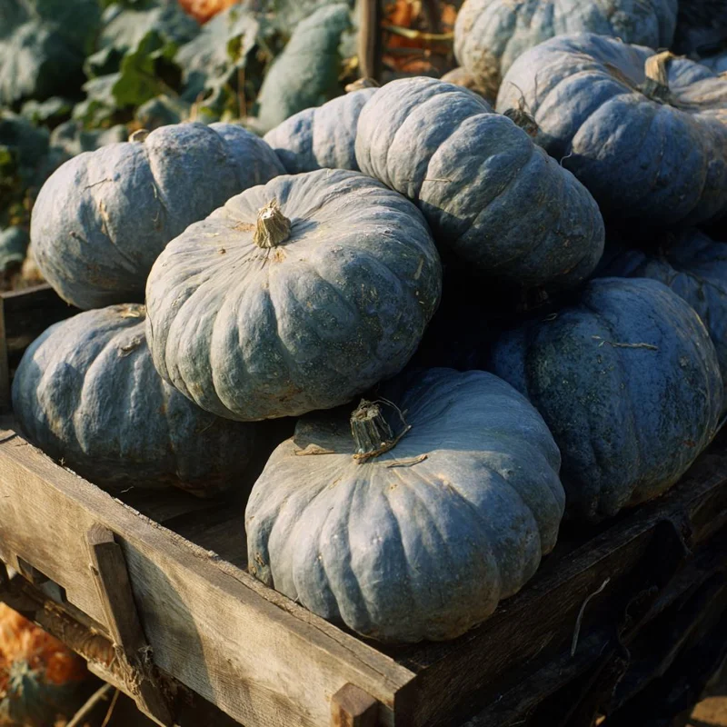 Jarrahdale Pumpkin Seeds – 10 Heirloom Blue-Green Cucurbita Maxima Seeds - Image 2