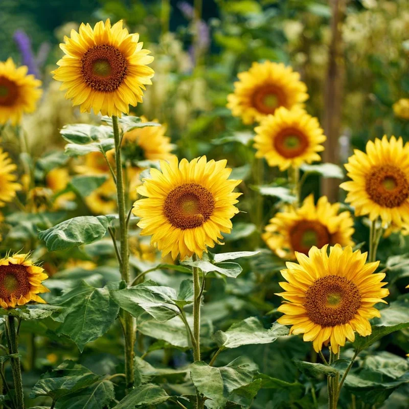 Lemon Queen Sunflower Seeds - 25 Heirloom Helianthus annuus for Gardens - Image 4