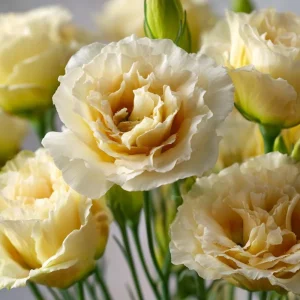 Lisianthus Seeds - Voyage 2 Yellow, 25 Seeds, Soft Apricot Double Ruffled Blooms - Image 6