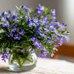 Lobelia Crystal Palace Seeds - Violet-Blue Edging Flowers - 50 Seed Pack - Image 2