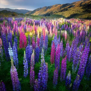 Lupine Seeds Rainbow Mixed Color - Vibrant Multi-Colored Spikes - 50 Seeds - Image 3