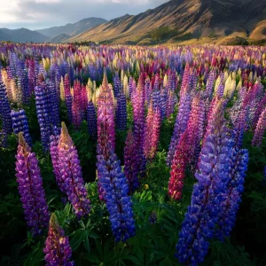 Lupine Seeds Rainbow Mixed Color - Vibrant Multi-Colored Spikes - 50 Seeds - Image 5