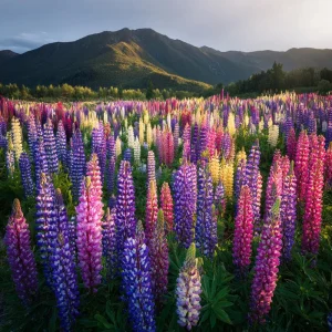 Lupine Seeds Rainbow Mixed Color - Vibrant Multi-Colored Spikes - 50 Seeds - Image 8