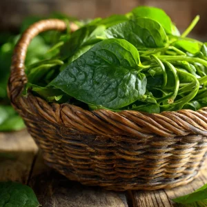 Malabar Spinach Seeds - 50 Count - Heat-Tolerant Edible Climbing Vine for Gardens - Image 2