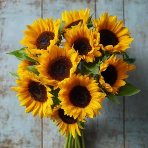 Mammoth Grey Stripe Sunflower Seeds - Giant Heirloom, 15 Edible Seeds, Outdoor - Image 2