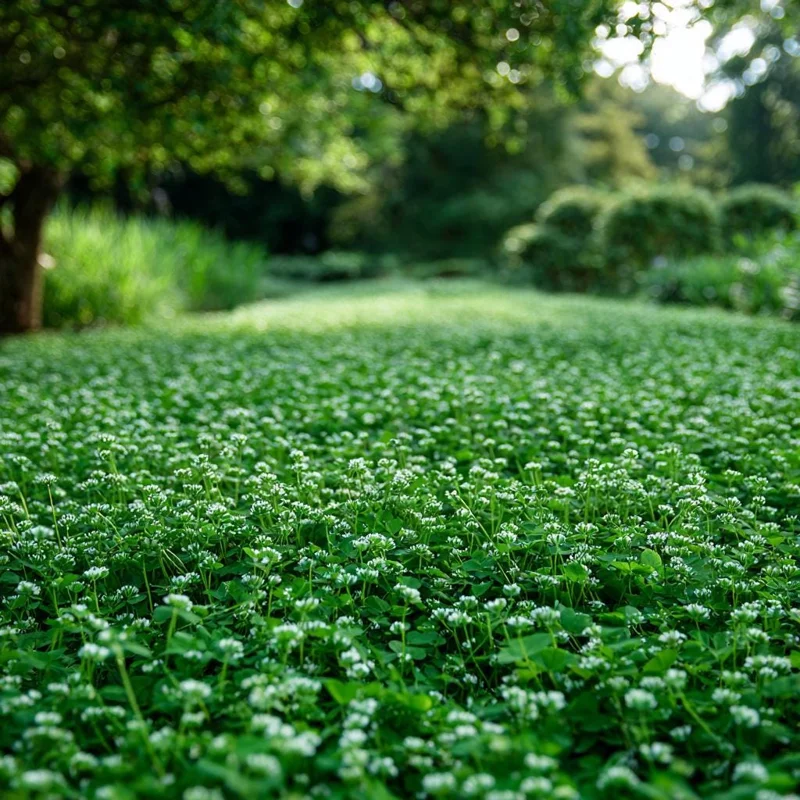 Micro Clover Seeds - Mini White Clover Lawn Alternative, 10,000 Seeds, Perennial, Trifolium Repens - Image 4