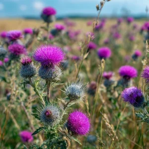 Milk Thistle Seeds - 30 Heirloom Medicinal Herb Seeds for Garden & Culinary Use - Image 2