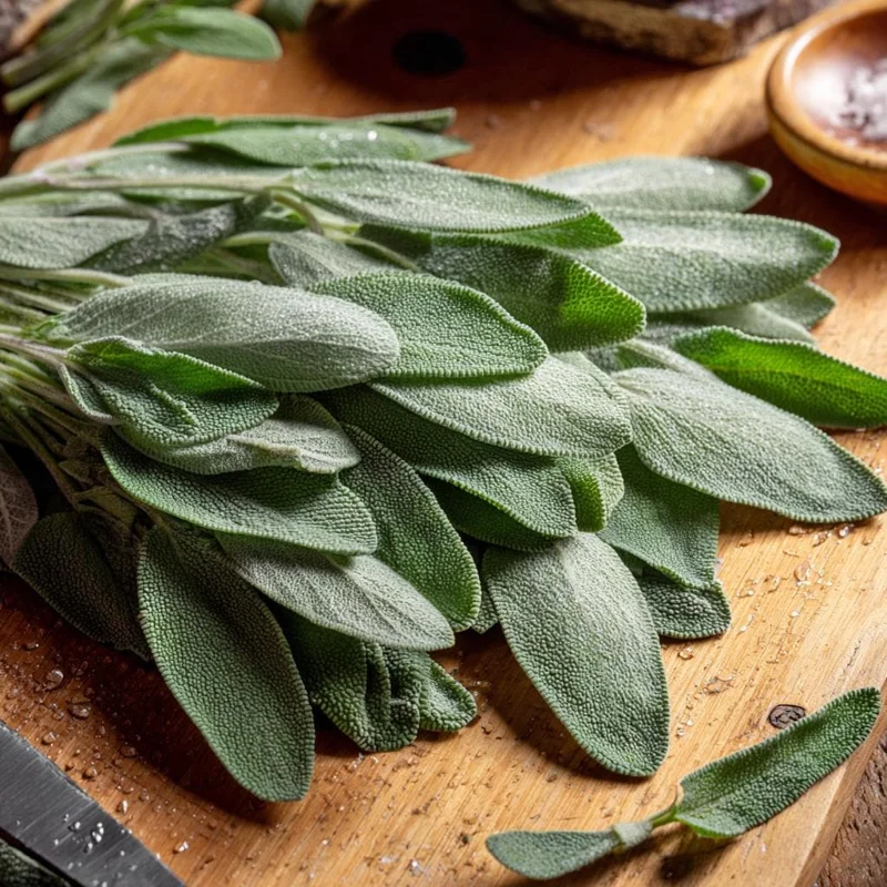 Organic Broadleaf Sage Seeds - 50 Count - Aromatic Culinary Herb, Hardy Perennial - Image 2