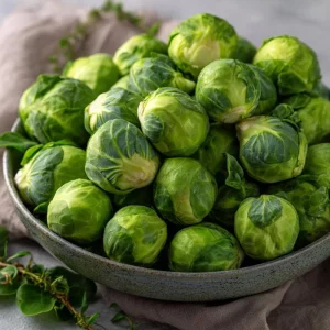 Organic Brussels Sprouts Seeds - 50 Heirloom Mini Cabbage Seeds, Easy Grow - Image 1