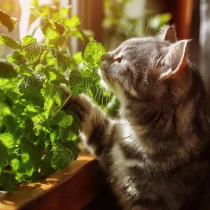 Organic Catnip Seeds Nepeta cataria - 300 Seeds - Fragrant Herb, Pollinator Friendly - Image 6