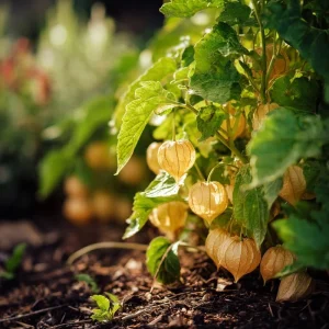 Organic Ground Cherry Seeds - 25 Heirloom Physalis pruinosa Seeds, Sweet Golden Pineapple Fruits, Easy to Grow Outdoor - Image 2