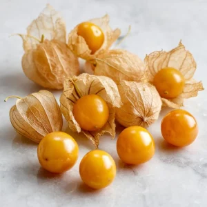 Organic Ground Cherry Seeds - 25 Heirloom Physalis pruinosa Seeds, Sweet Golden Pineapple Fruits, Easy to Grow Outdoor - Image 1