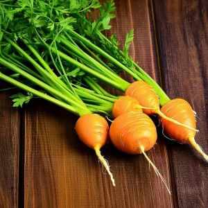 Organic Parisian Carrot Seeds - Heirloom Round (250 Seeds) - Garden Vegetable - Image 1