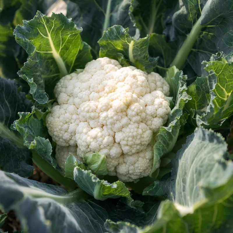 Organic Snowball Cauliflower Seeds - 150 Count, Easy Grow Heirloom Vegetable - Image 4
