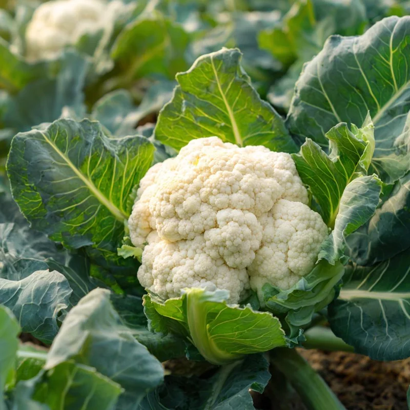 Organic Snowball Cauliflower Seeds - 150 Count, Easy Grow Heirloom Vegetable - Image 1