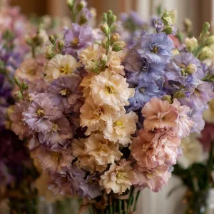 Pastel Mix Stock Flower Seeds - 25 Seeds, Sweet-Scented Edible Blooms - Image 5