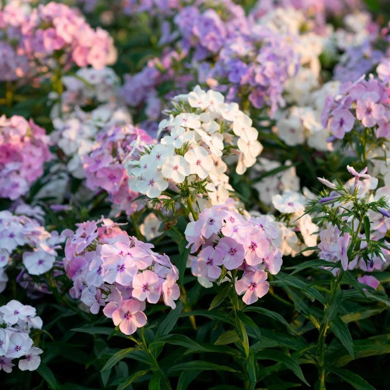 Pastel Phlox Seeds Mix - 300 Annual Flower Seeds for Cottage Gardens - Image 1