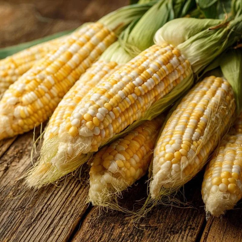 Peaches & Cream Sweet Corn Seeds - 30 Count, Early Maturing, Bi-Color - Image 3