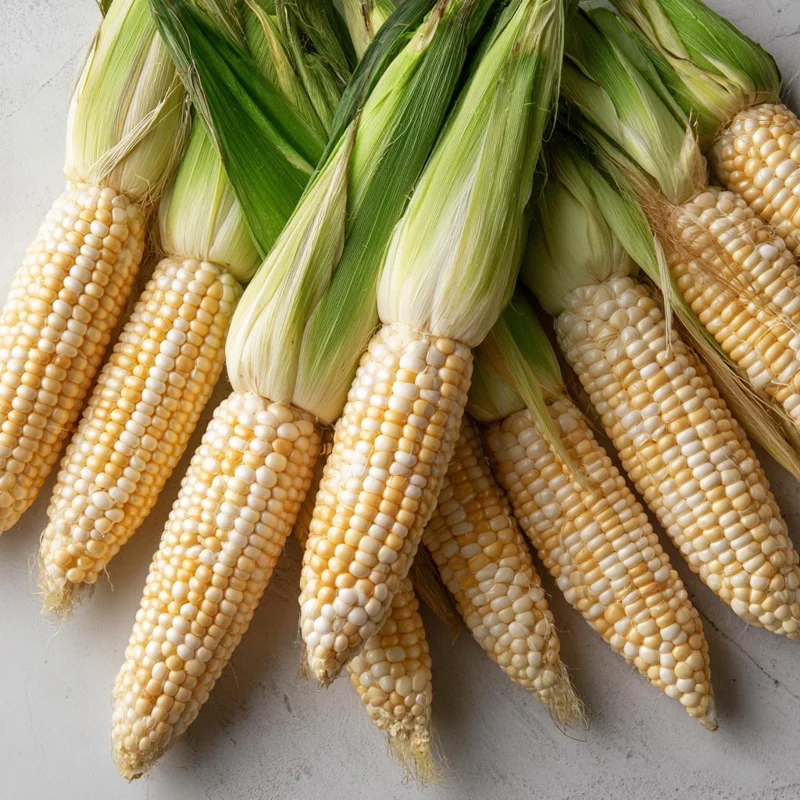 Peaches & Cream Sweet Corn Seeds - 30 Count, Early Maturing, Bi-Color - Image 4