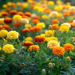 Petite French Marigold Seeds Mix - 300 Seeds, Multi-Color Blooms, Outdoor - Image 3