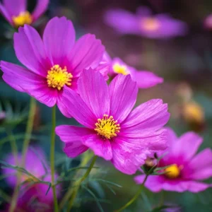 Pink Radiance Cosmos Seeds - 100 Count, Cosmos bipinnatus, Easy Grow Flower Seeds - Image 1