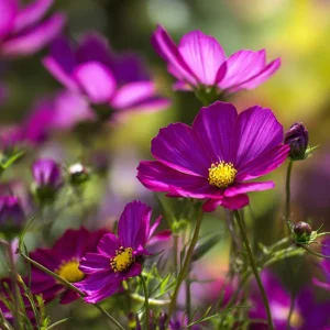Pink Radiance Cosmos Seeds - 100 Count, Cosmos bipinnatus, Easy Grow Flower Seeds - Image 3