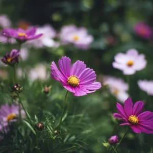 Pink Radiance Cosmos Seeds - 100 Count, Cosmos bipinnatus, Easy Grow Flower Seeds - Image 4