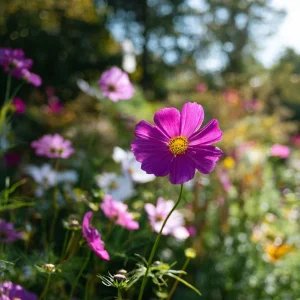 Pink Radiance Cosmos Seeds - 100 Count, Cosmos bipinnatus, Easy Grow Flower Seeds - Image 6