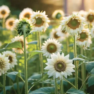 Pro Cut White Lite Sunflower Seeds - 20 Pollen-Free Pale Lemon Blooms - Image 3