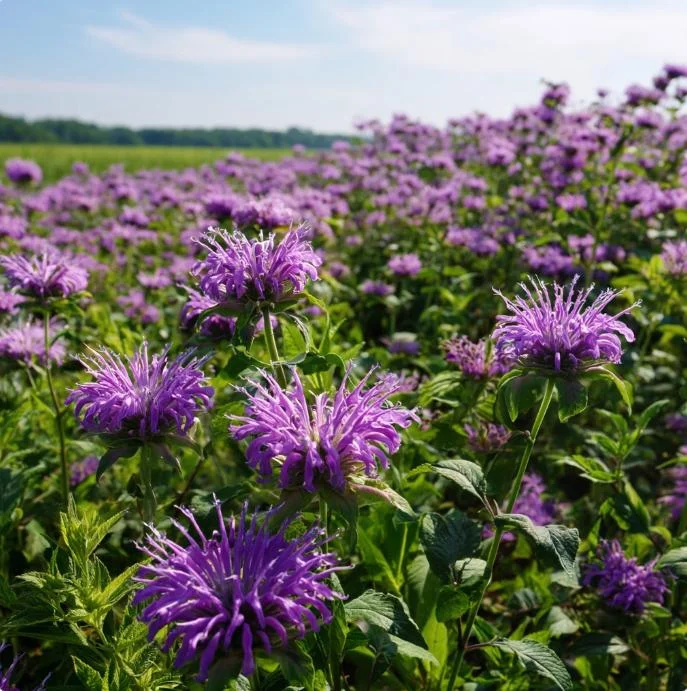 Purple Bergamot Monarda Media Wildflower Seeds – 50 Seeds – Pollinator Friendly Outdoor - Image 1