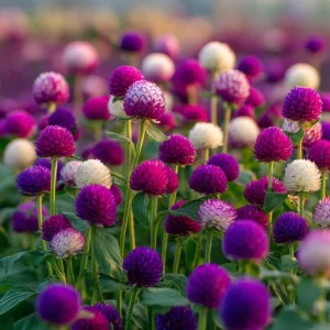 Purple Globe Amaranth Seeds - 50 Count | Long-Lasting Blooms for Cutting Gardens & Pollinators - Image 3