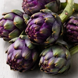 Purple Romagna Artichoke Seeds - 25 Heirloom Perennial Vegetable Seeds, Full Sun - Image 2