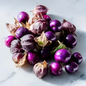 Purple Tomatillo Seeds - Heirloom Chinese Lantern, Physalis ixocarpa, 30 Seeds - Image 4