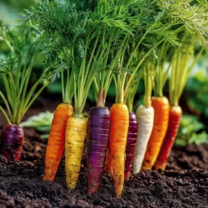Rainbow Carrot Seeds - Heirloom Mix - 150 Seeds - Colorful Garden Vegetable - Image 3