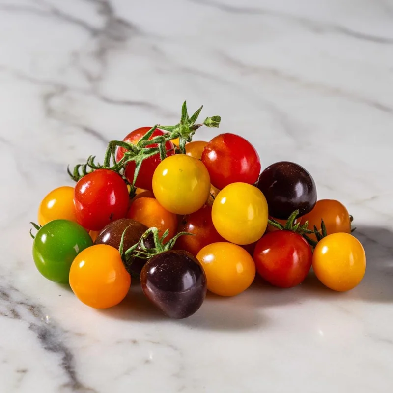 Rainbow Mix Cherry Tomato Seeds - 25 Heirloom Multicolor Varieties for Gardens - Image 4