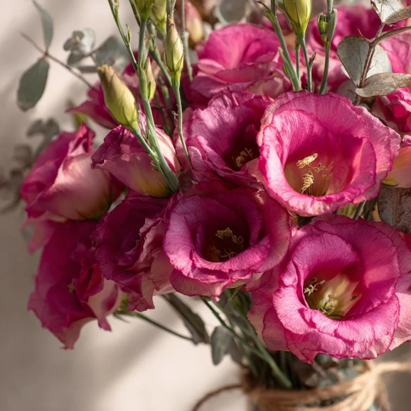 Red Lisianthus Seeds - Arena III F1 Eustoma Grandiflorum - 25 Seeds for Garden - Image 2