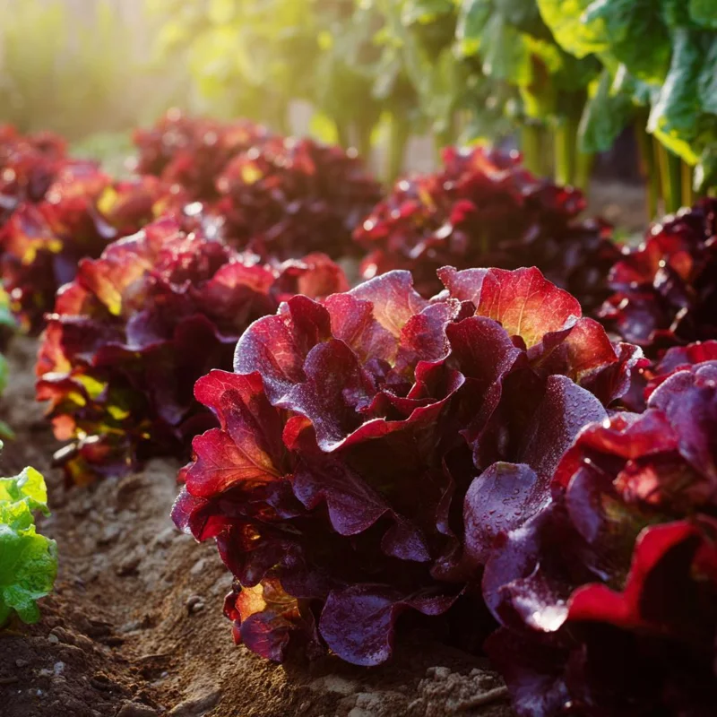 Red Oak Leaf Lettuce Seeds - 300 Count for Fresh Garden Salads - Image 5