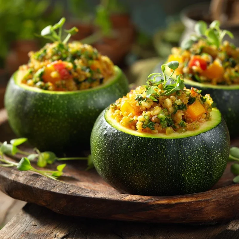 Round Zucchini Seeds - Heirloom Compact Summer Squash for Gardens & Cooking, 25 Seeds - Image 2