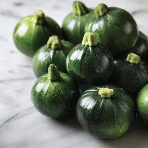 Round Zucchini Seeds - Heirloom Compact Summer Squash for Gardens & Cooking, 25 Seeds - Image 4