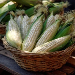 Silver Queen Sweet Corn Seeds - Heirloom, Tender & Sweet (50 Seeds) - Image 2